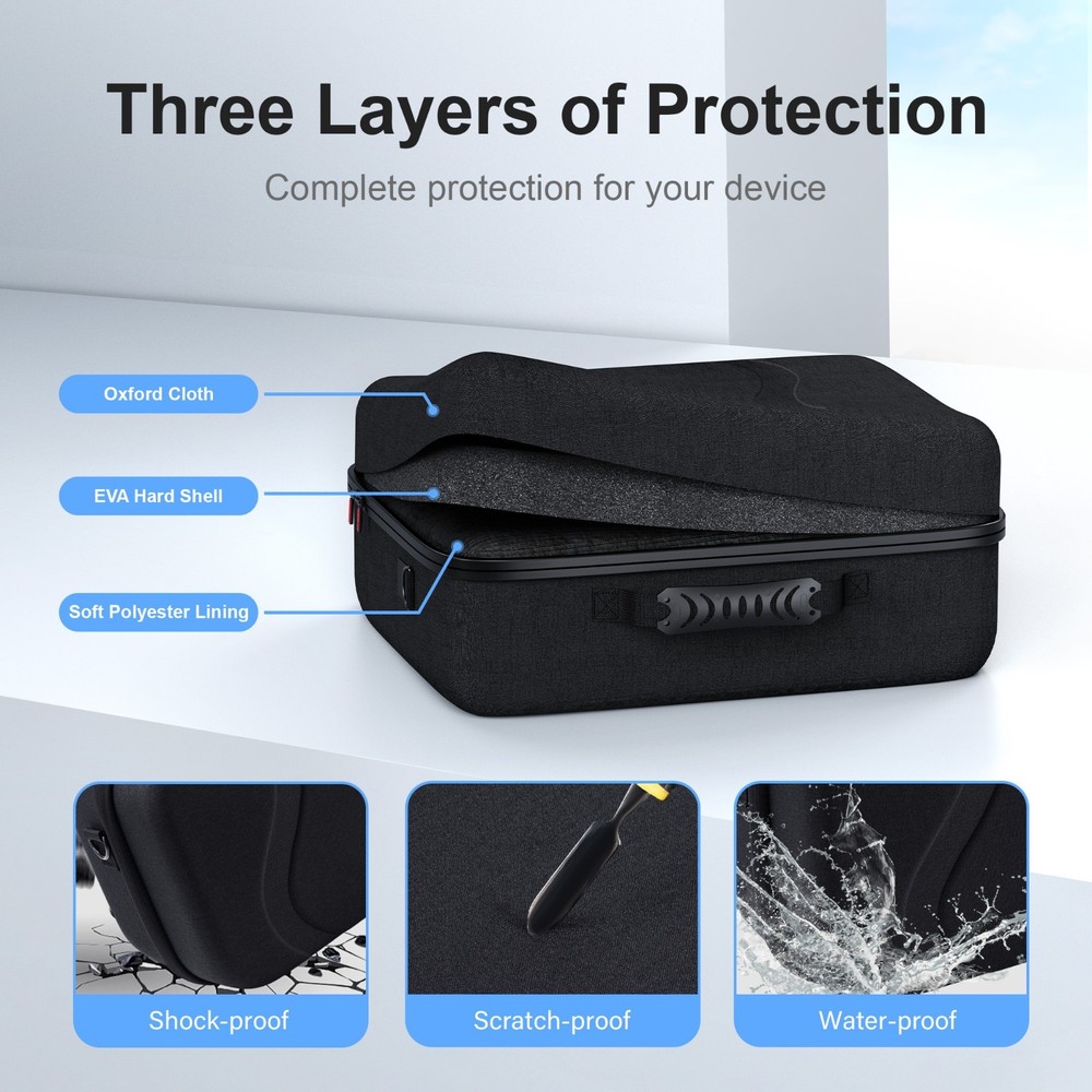 Suitable for Meta Quest 3S storage bag diagonal shoulder tote box