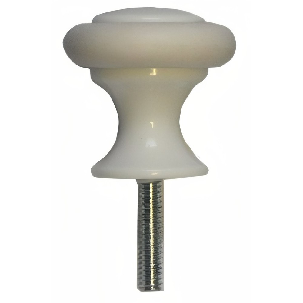 Small White Plastic Bumper Pool Post