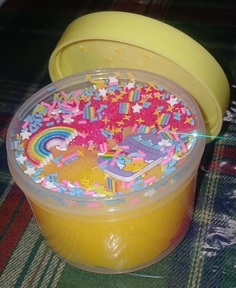 Peachybbies Rainbow Freeze Icee Slime - New