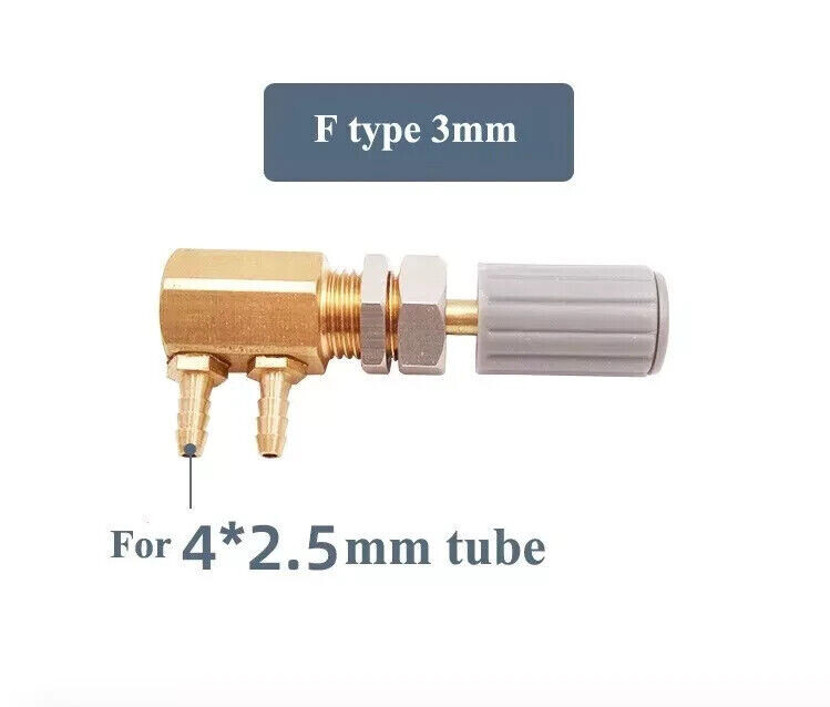 5 Pcs Dental Regulator Turbine Unit Replacement Control 3mm Connect Instruments