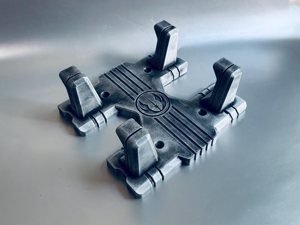 Double Lightsaber Wall Display Stand - CHOOSE DESIGN - Galaxy's Edge