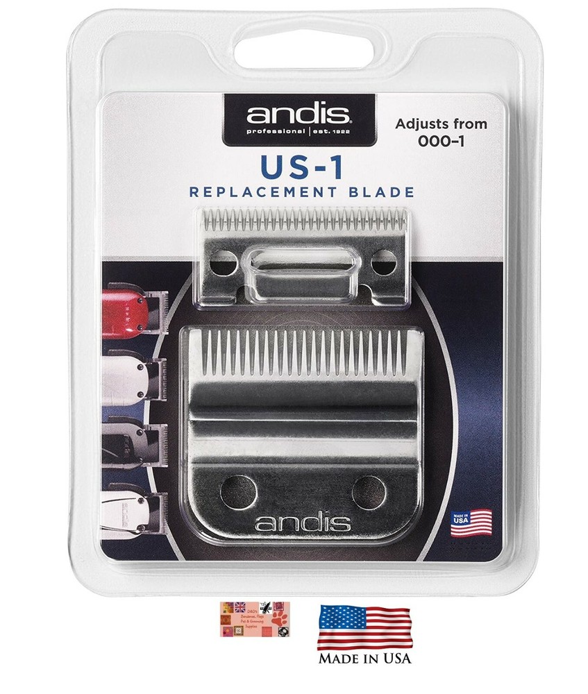 Andis REPLACEMENT Blade Set for US-1,LCL Clippers-Elevate,Beauty Master+,Envy Li