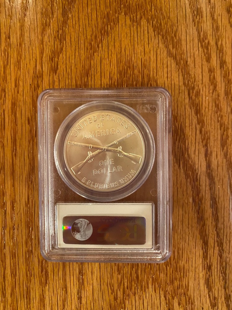 2012 W Infantry Commemorative Silver Coin PCGS MS69