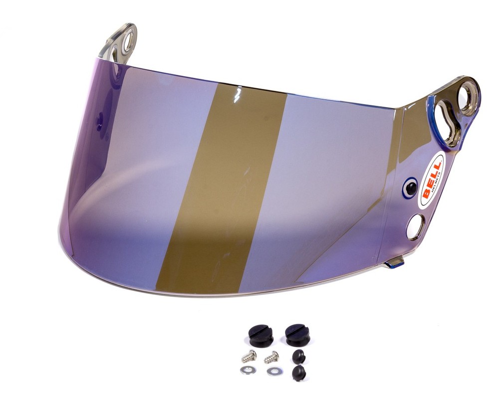 Bell 2010205 Blue Mirror Shield SRV-8 3mm
