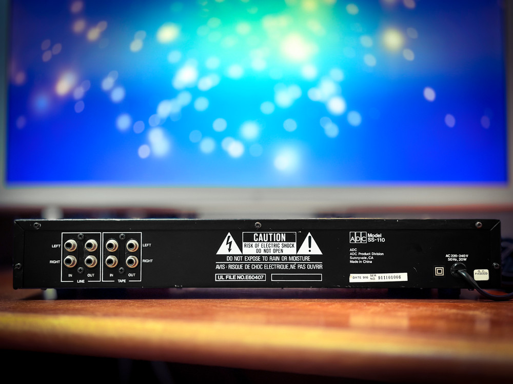 ADC SS-110 🌈RaRe🌈 (1988) Vintage Stereo Frequency Equalizer
