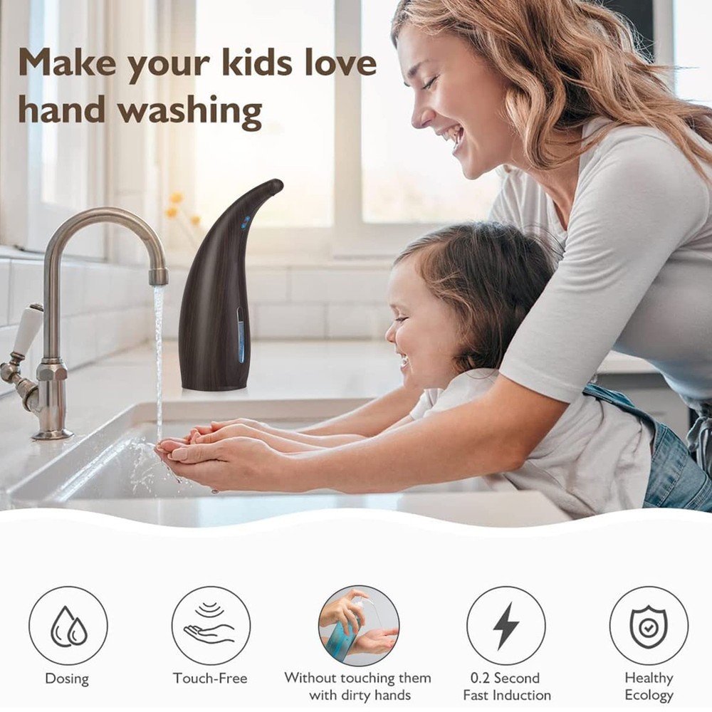 Automatic Soap Dispenser, 300ml Touchless Soap Dispenser, Auto Dish Soap Disp...