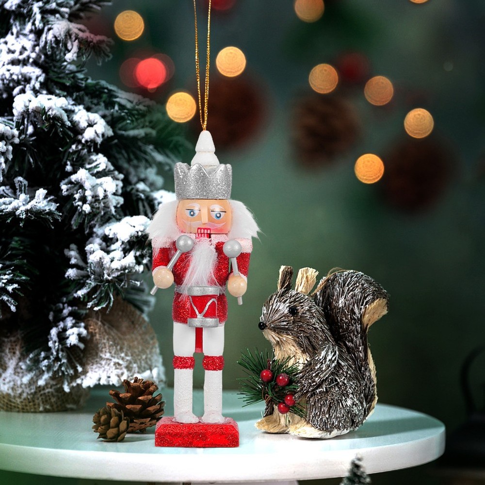 10 Pcs Nutcracker Ornament Christmas Nutcrackers Table Ornaments Décor