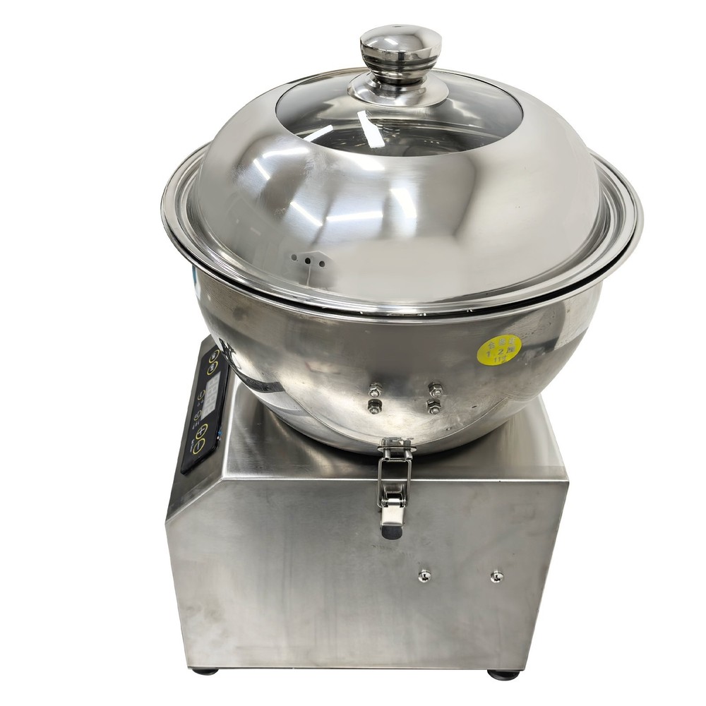 8KG Detachable Basin Type Dough Mixer Machine w/ Heating Function Timing Control