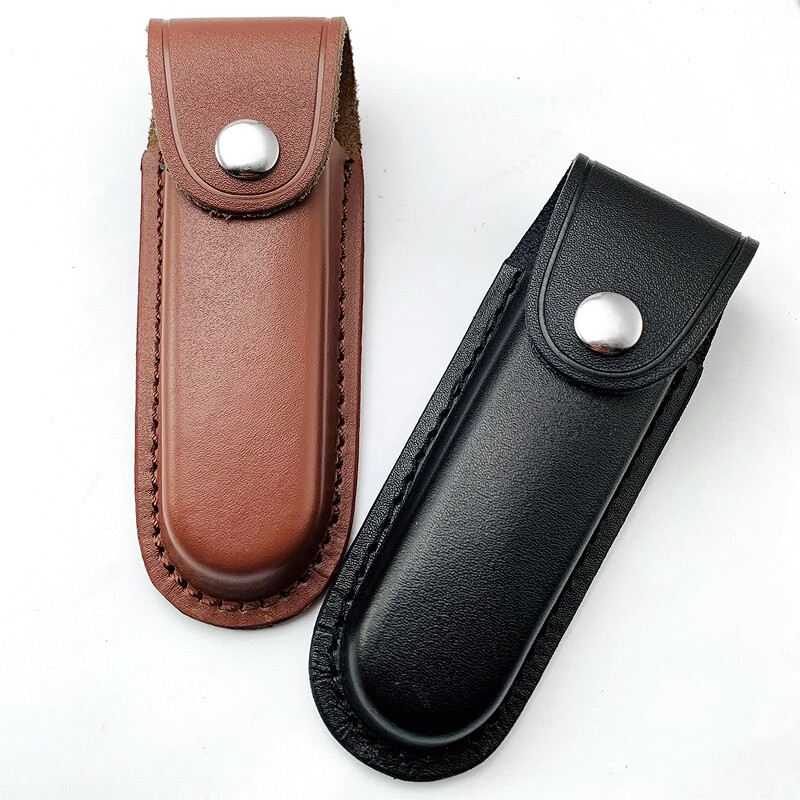 Multitool Sheath Leather Small Folding Knife Sheath Case Belt Loop Knife Pouch