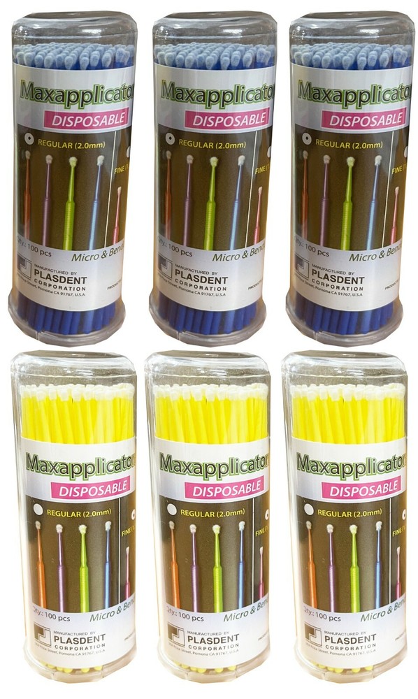 Dental Microbrush Applicator 600/400 pcs (Fine or Regular) Tips