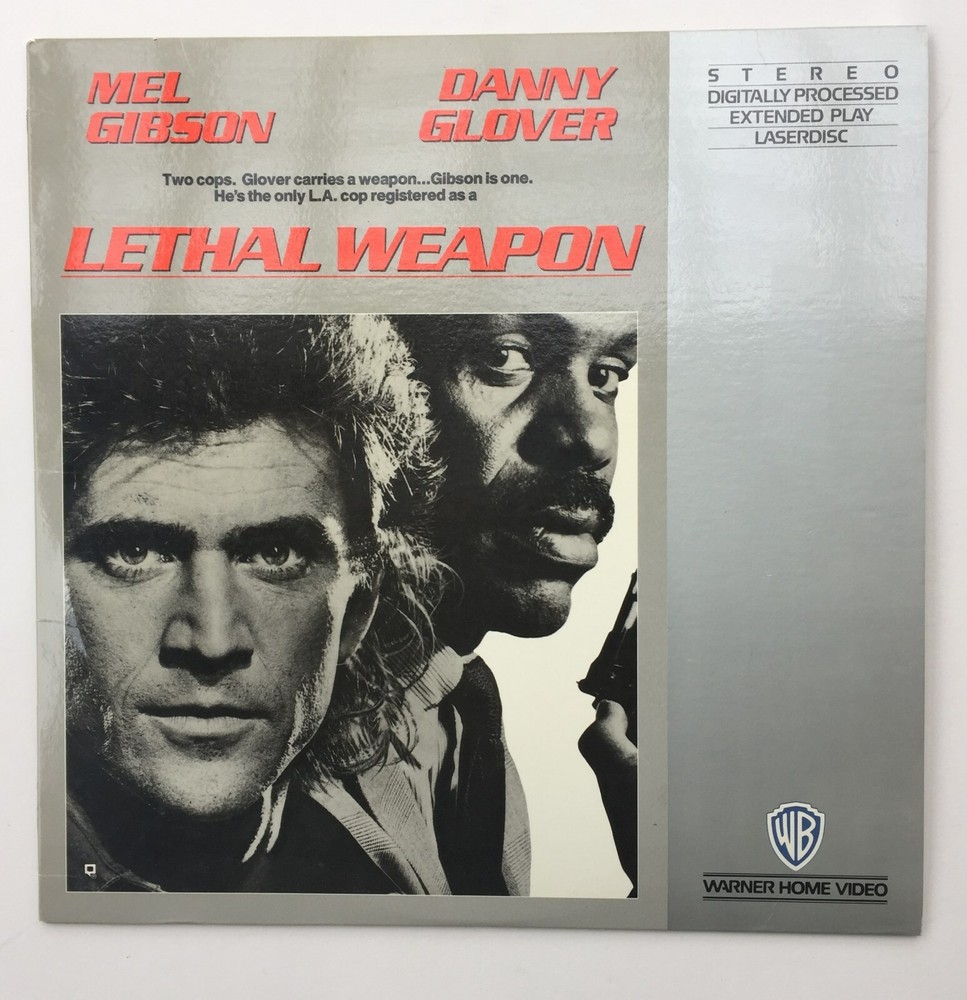 TWO LASERDISK Titled LETHAL WEAPON and LETHAL WEAPON 2