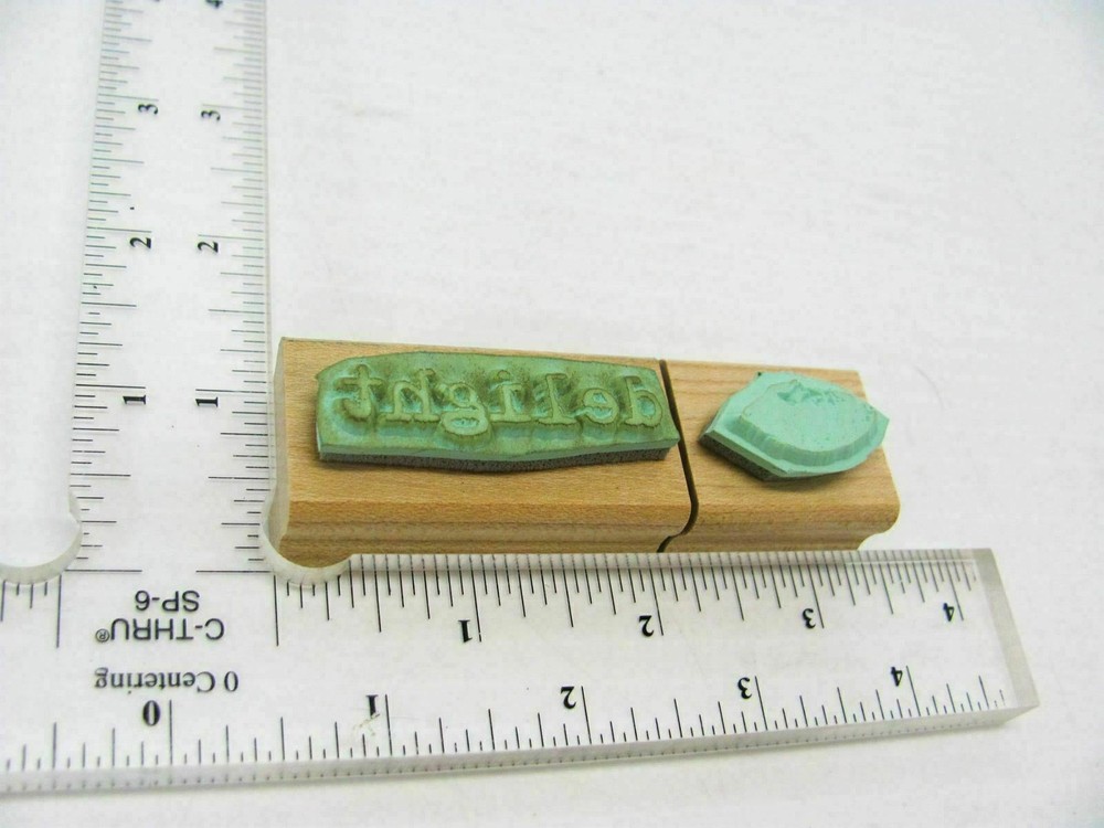 Delight Rubber Stamp - Stamp Set A343