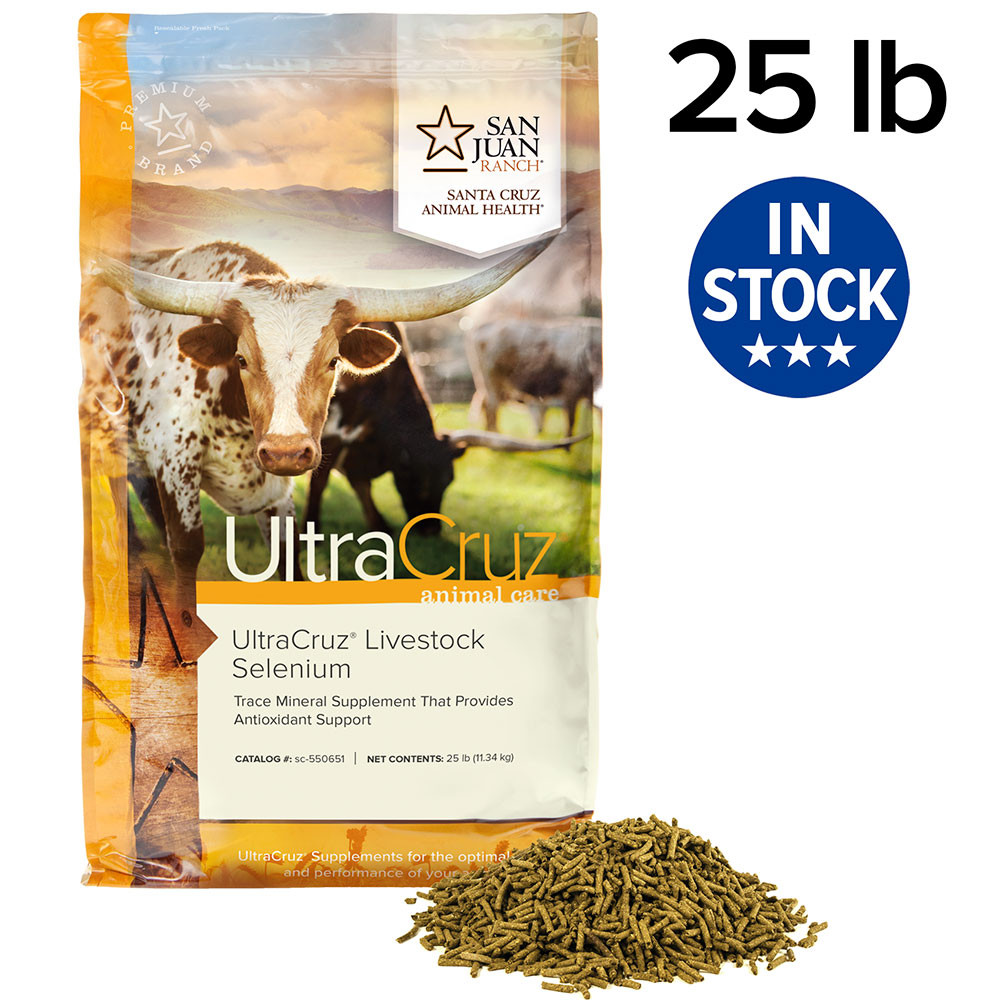UltraCruz Livestock Selenium, 25 lb