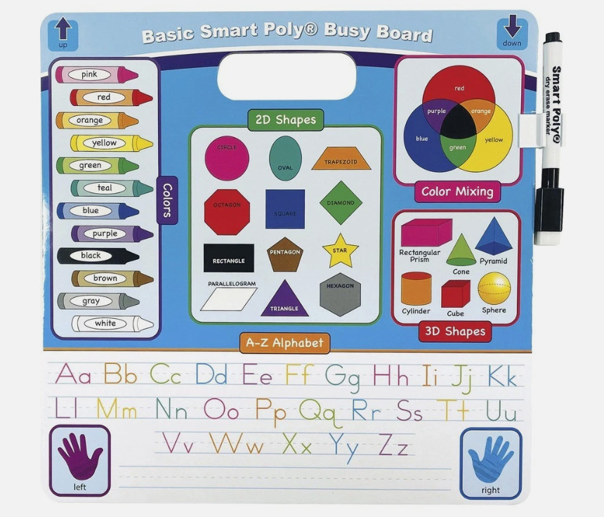 Ashley Educational Basics Smart Poly Board (ash-98012) (ash98012)