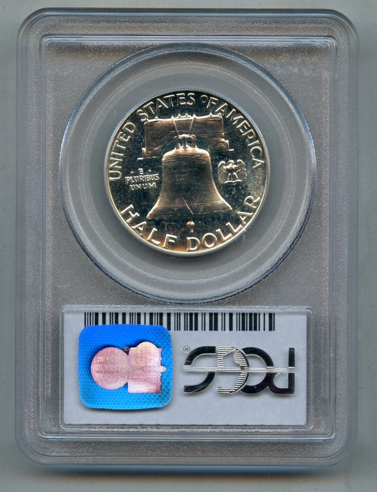 1955 Franklin Silver Half Dollar PCGS PR 66
