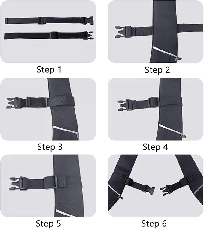 Adjustable Backpack Chest Strap Replacement Backpack Waist Strap Sternum Strap