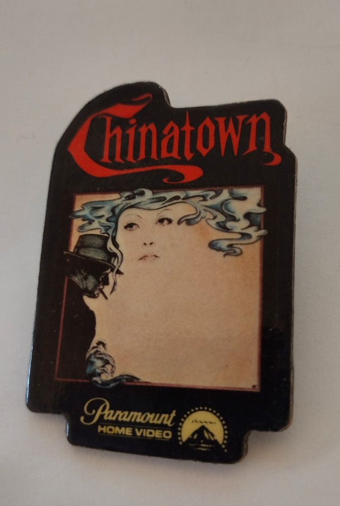 Chinatown Paramount Home Video Badge Pin
