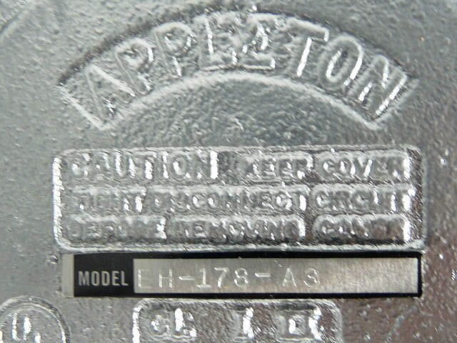 Appleton EH-178-A3 Explosion Proof Level Float 2.5 NEW