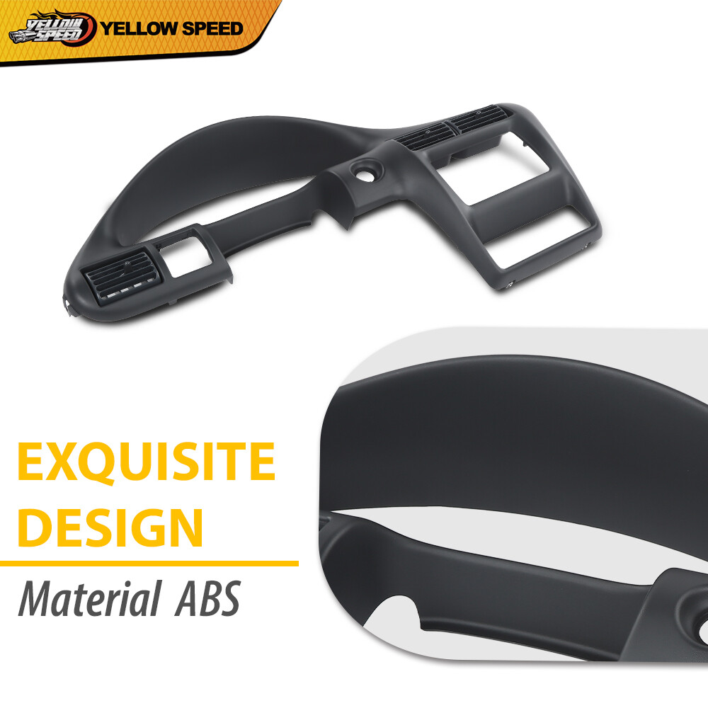 Fit For 2000-2005 Chevy Cavalier Dash Panel Dashboard Cover Speedometer Bezel