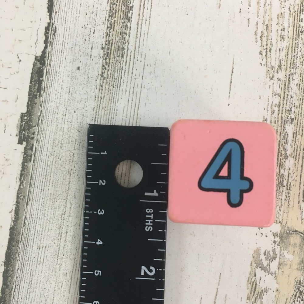 Melissa & Doug Shape Sorting Clock Replacement Piece Number 4 Square