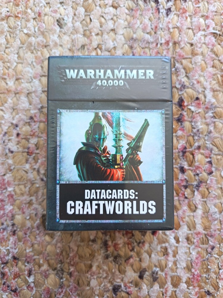 Warhammer 40K Craftworlds Datacards Pack Sealed 2017