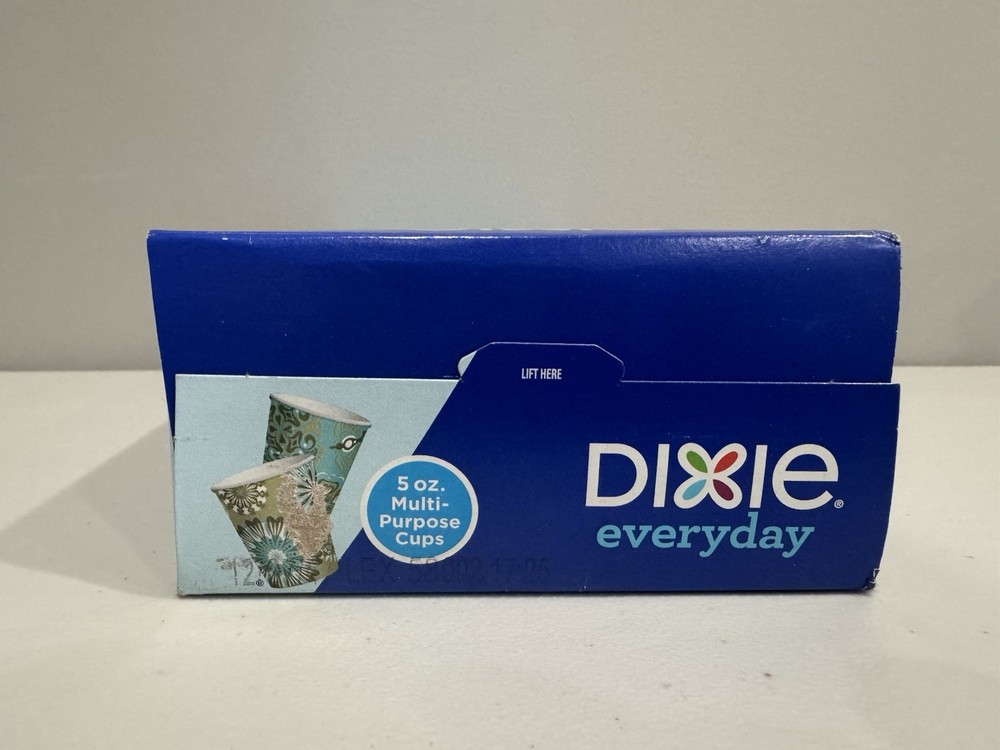 Dixie Everyday 5 oz Cups 100 Ct Disposable 4 Medallion Designs Multipurpose