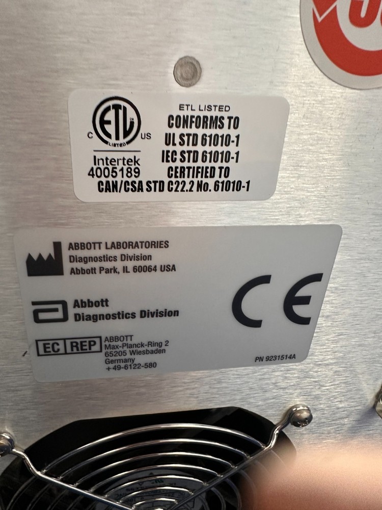 Abbott CELL-DYN RUBY (Dom 2018 ) complete as seen