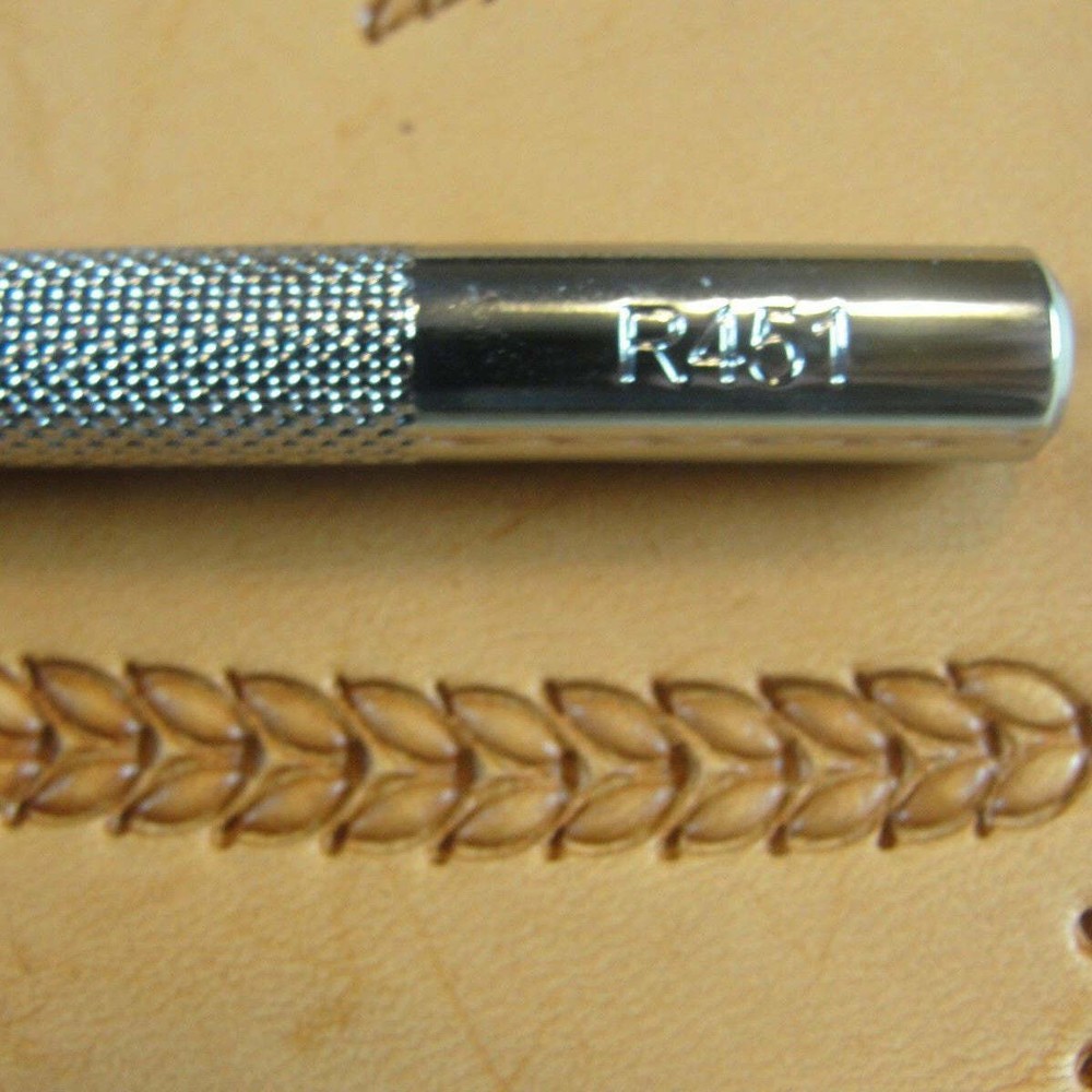 Braid Border Leather Stamp, Leather Stamping Tool, R451
