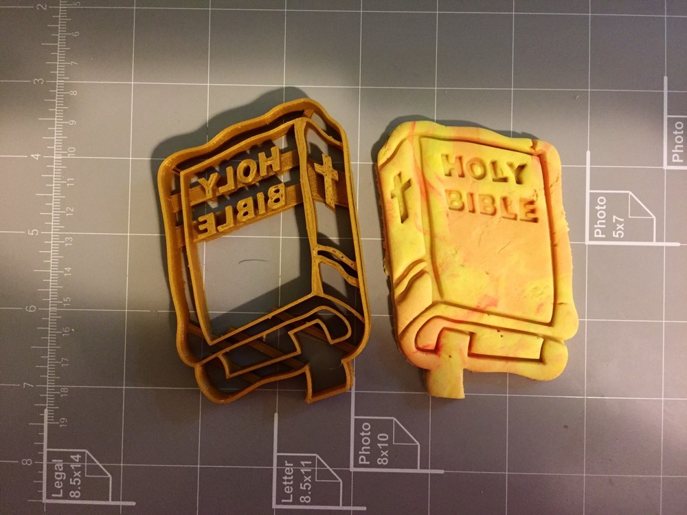 Holy Bible Cookie Cutter