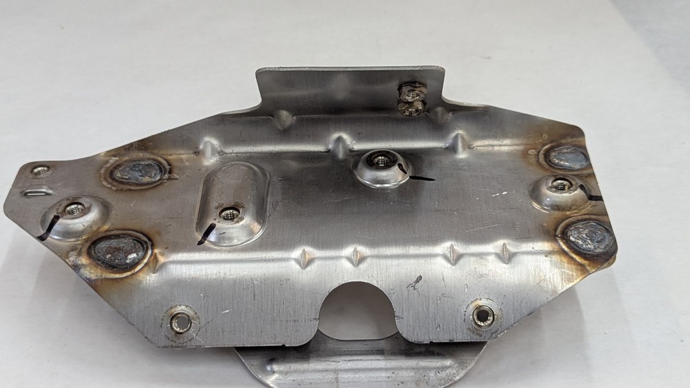 5291137 Cummins Genuine DPF Temp Sensor Box Module Support Bracket New Takeoff
