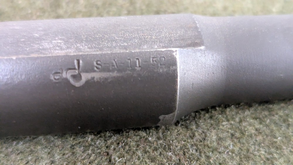 M1 Garand barrel, Springfield Armory 11-52 30.06