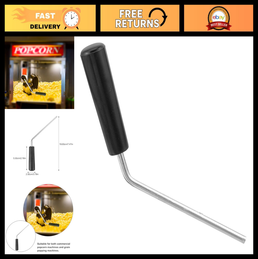 Popcorn Machine Replacement Parts - Kettle Handle, Top Cap & Pin Accessories