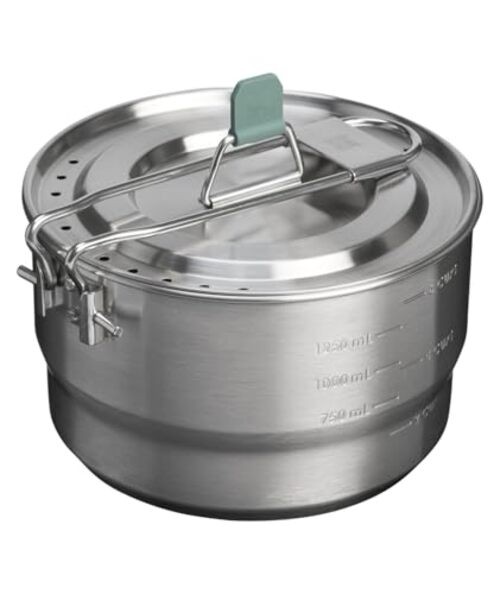 Wildfare Go Nesting Kettle Cookset 1.0 L SS Shale