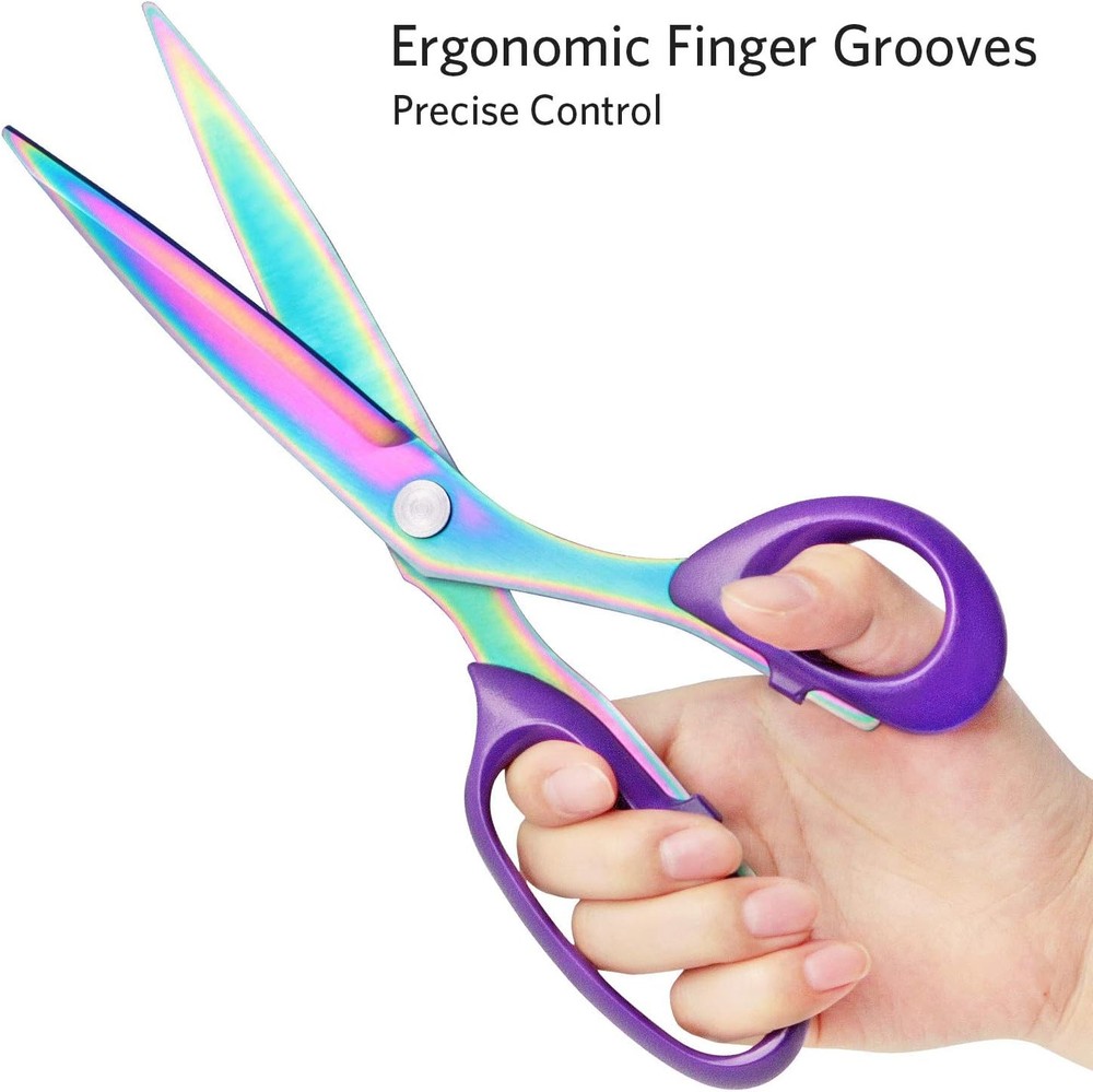 Titanium Coating Fabric Scissors, Professional Tailor 1 pack, 1 Pack