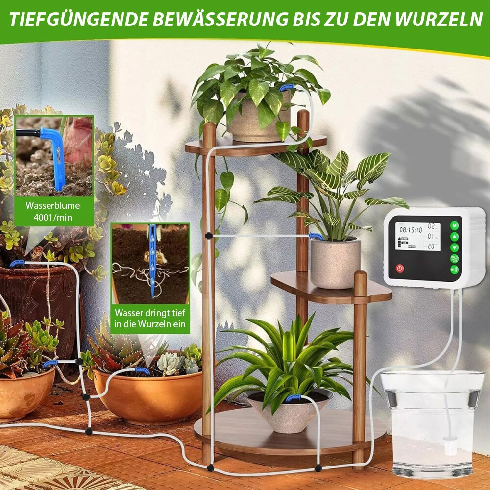 Irrigation system 15m plant irrigation automatic system with timer kit