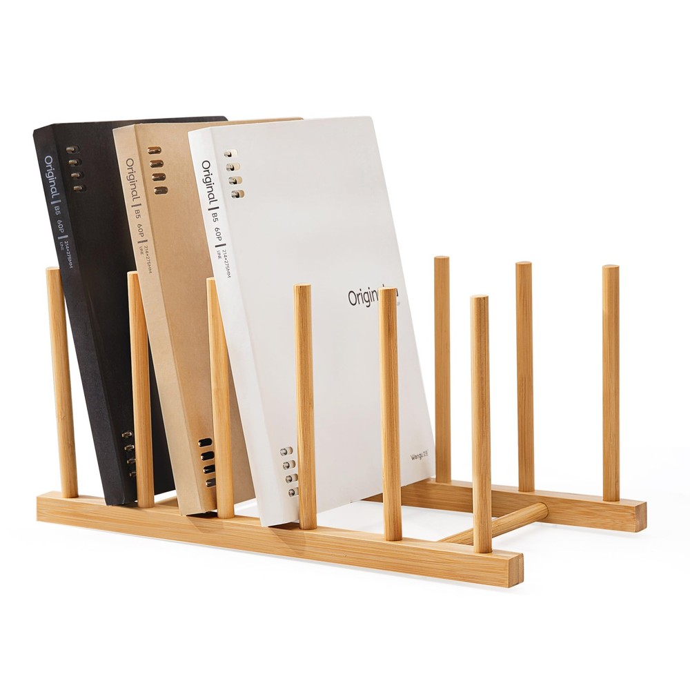HBlife Desk File Organizer 5 Section Upright 1 Pack 5-Sections, 1 pack