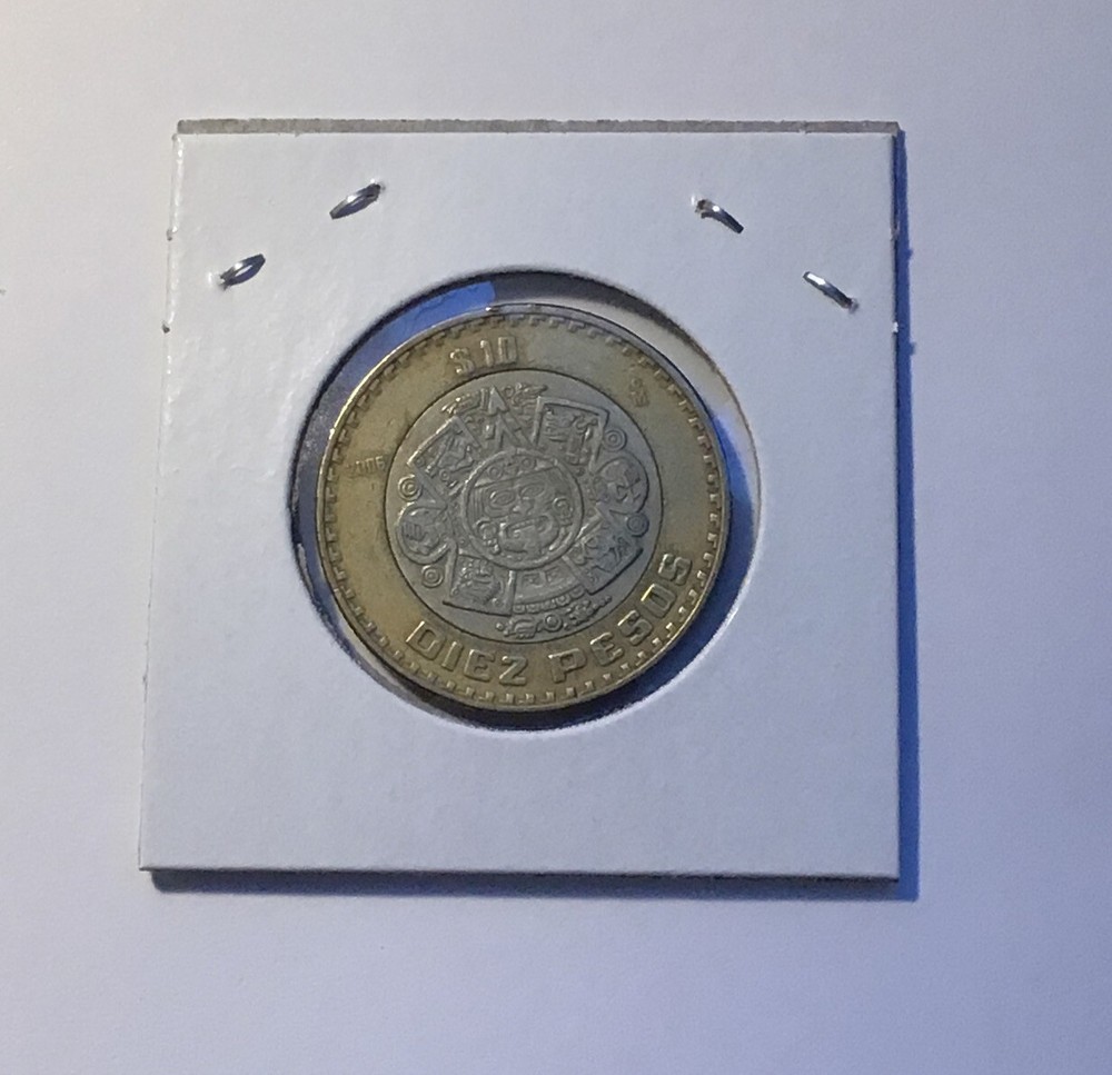2006 Mexico 10 Pesos Coin B16