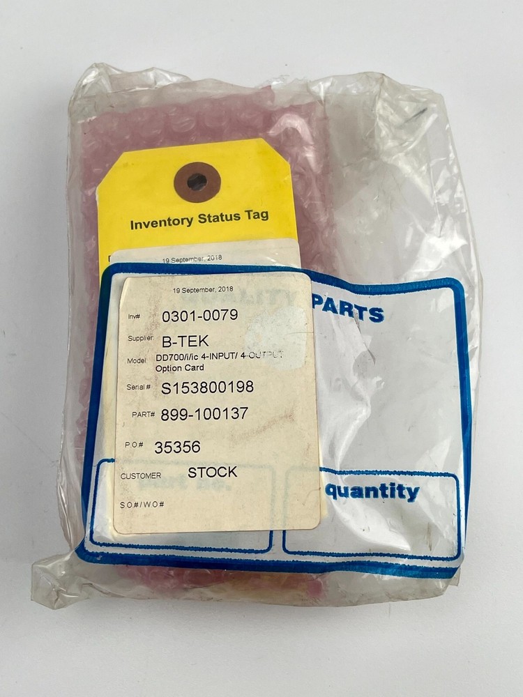 B-Tek DD700 4-Input / 4-Output Option Card 899-100137