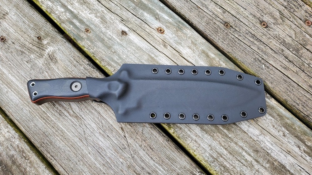 Kydex sheath for TOPS OPERATOR 7 OP7, pancake, (Bk)