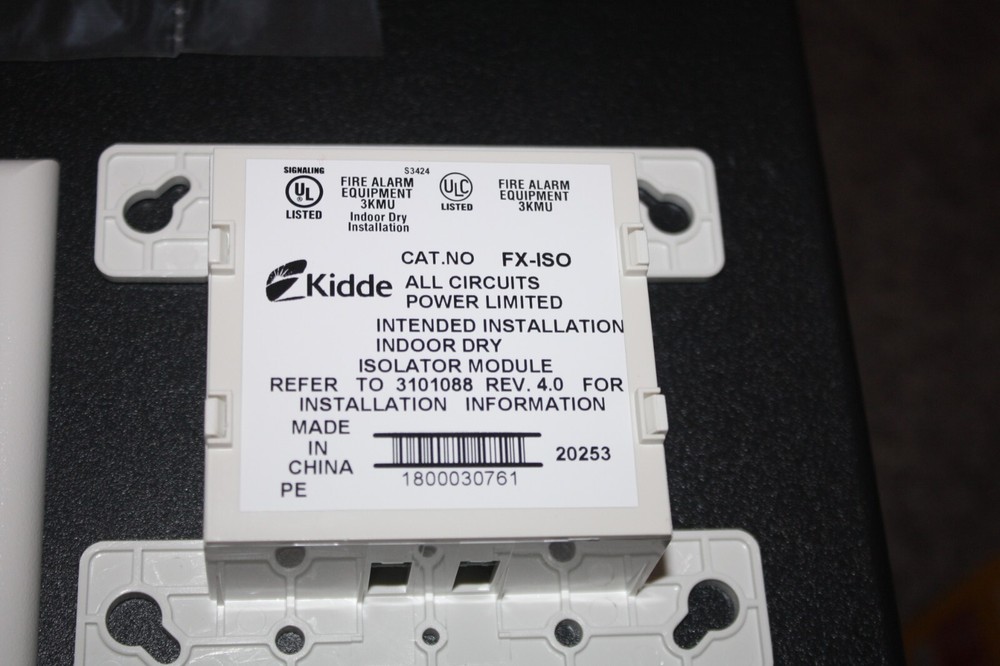KIDDE FX-ISO INPUT/OUTPUT MODULE BRAND NEW IN BOX LINE FAULT ISOLATOR