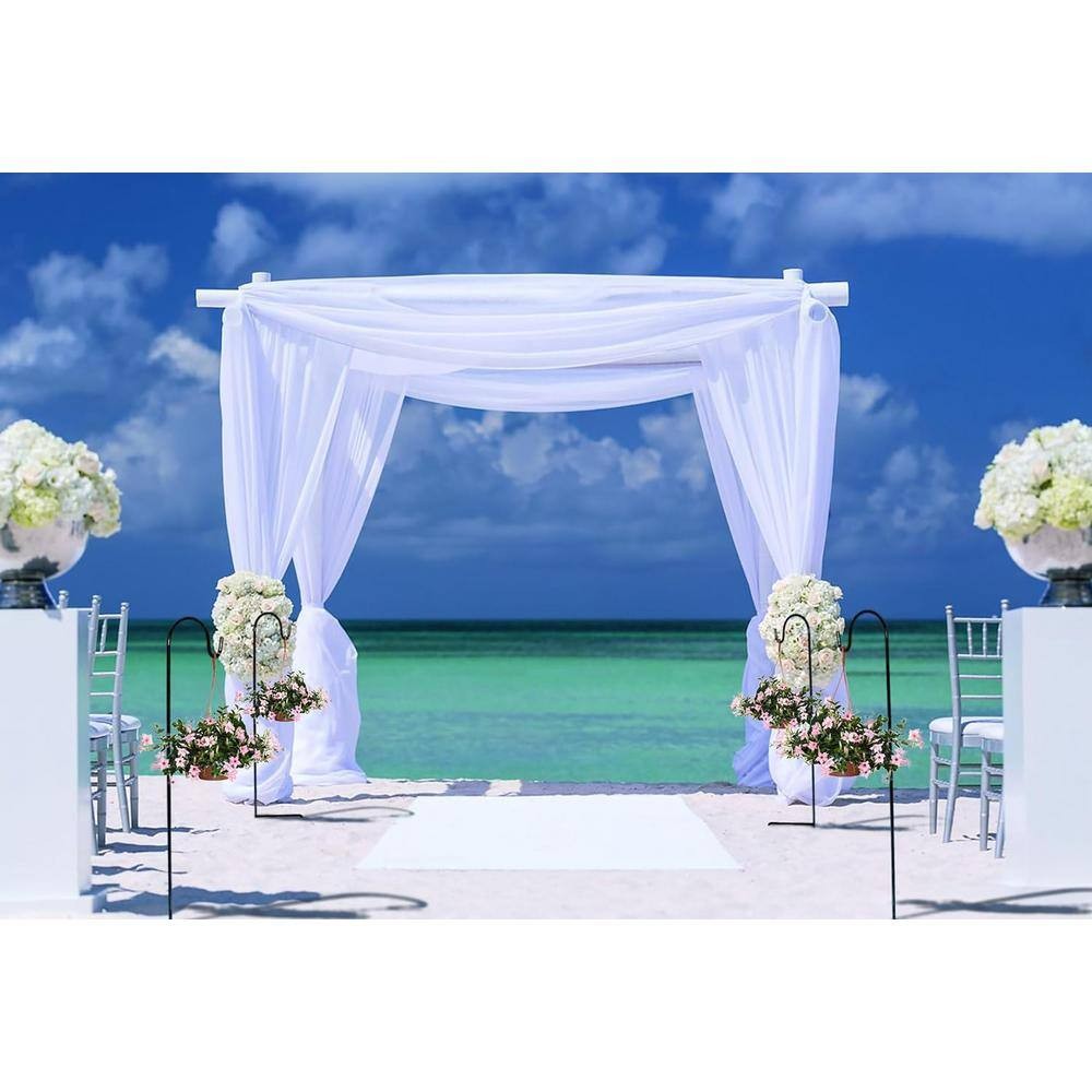 35 in. Steel Shepherds Hooks (4-Pack)