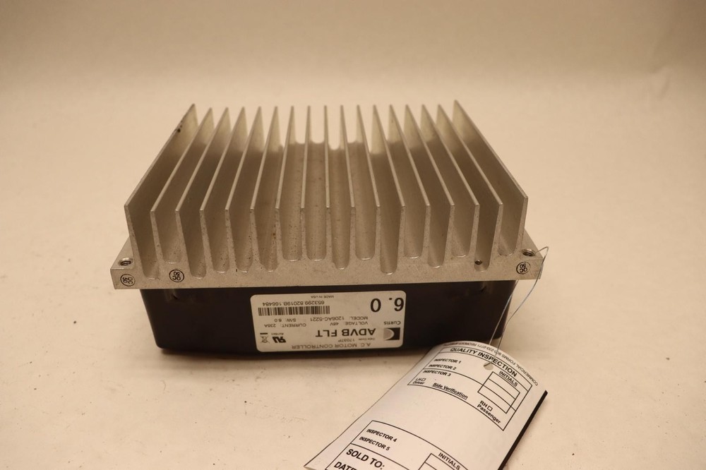 2012 CUSHMAN CURTIS AC MOTOR CONTROLLER ADVB FLT 48V OEM