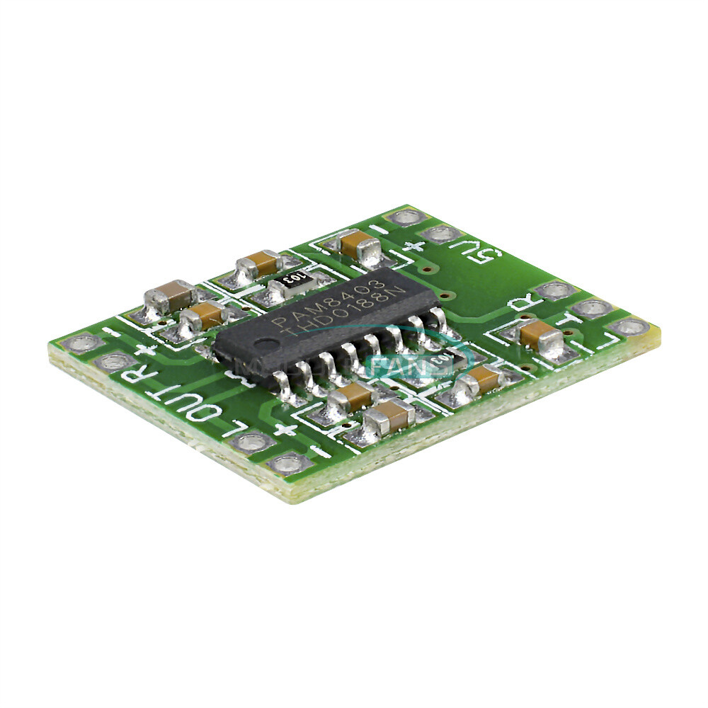 5PCS Digital Amplifier Board Class D 2*3W USB Power Mini PAM8403 Audio Module