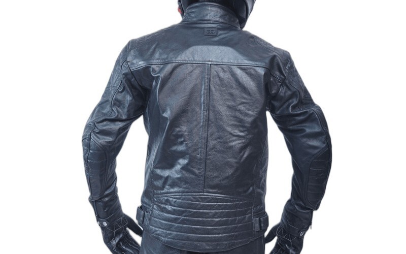 Leather Motorcycle Jackets PREMIUM NORDMEN BLACK