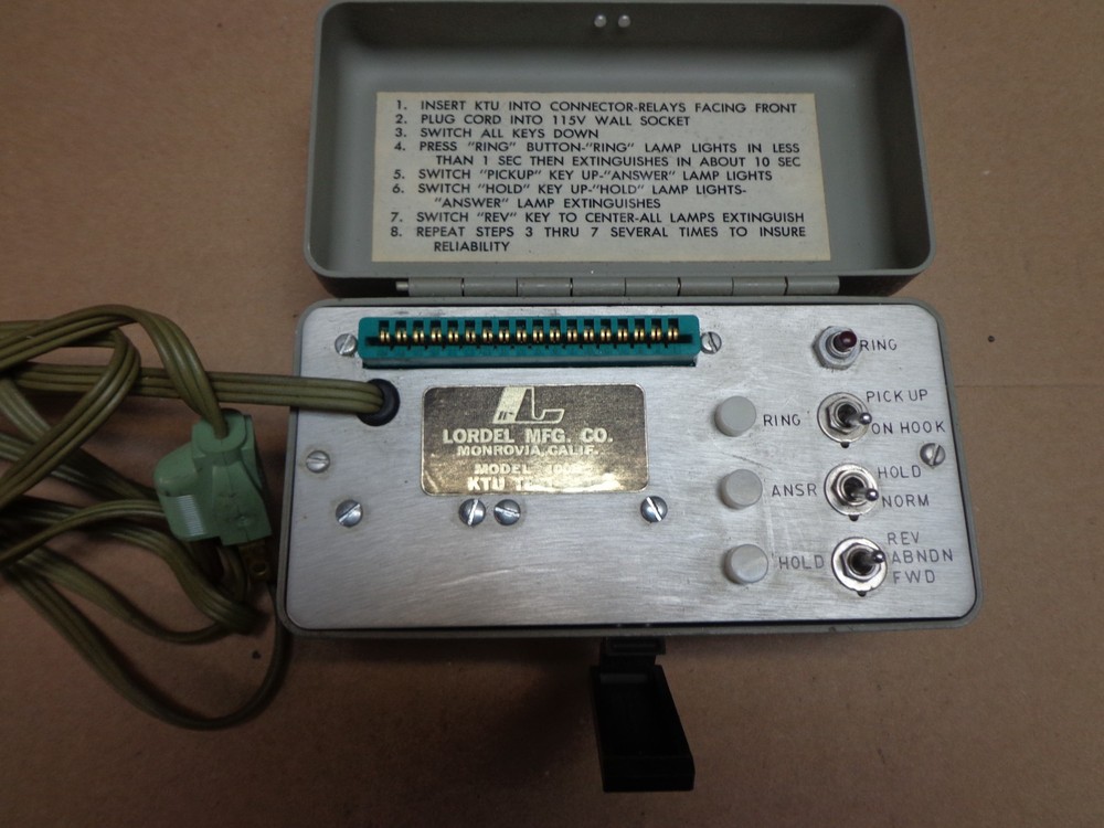 Lordel 400 KTU Test set