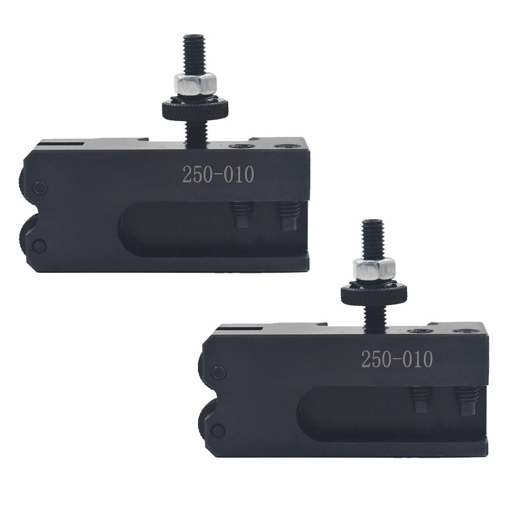 2 x Quick Change #10 Turning&facing Holder CNC Lathe Tool Post Oxa (250-010)
