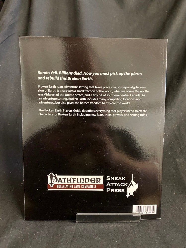 Pathfinder RPG : Broken Earth Campaign Setting & Players Guide (2014, EX)