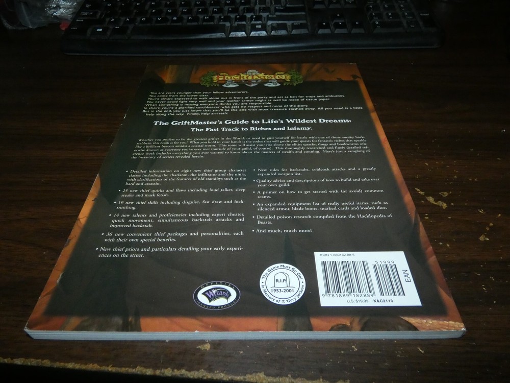 Hackmaster: The Griftmaster's Guide to Life's Wildest Dreams