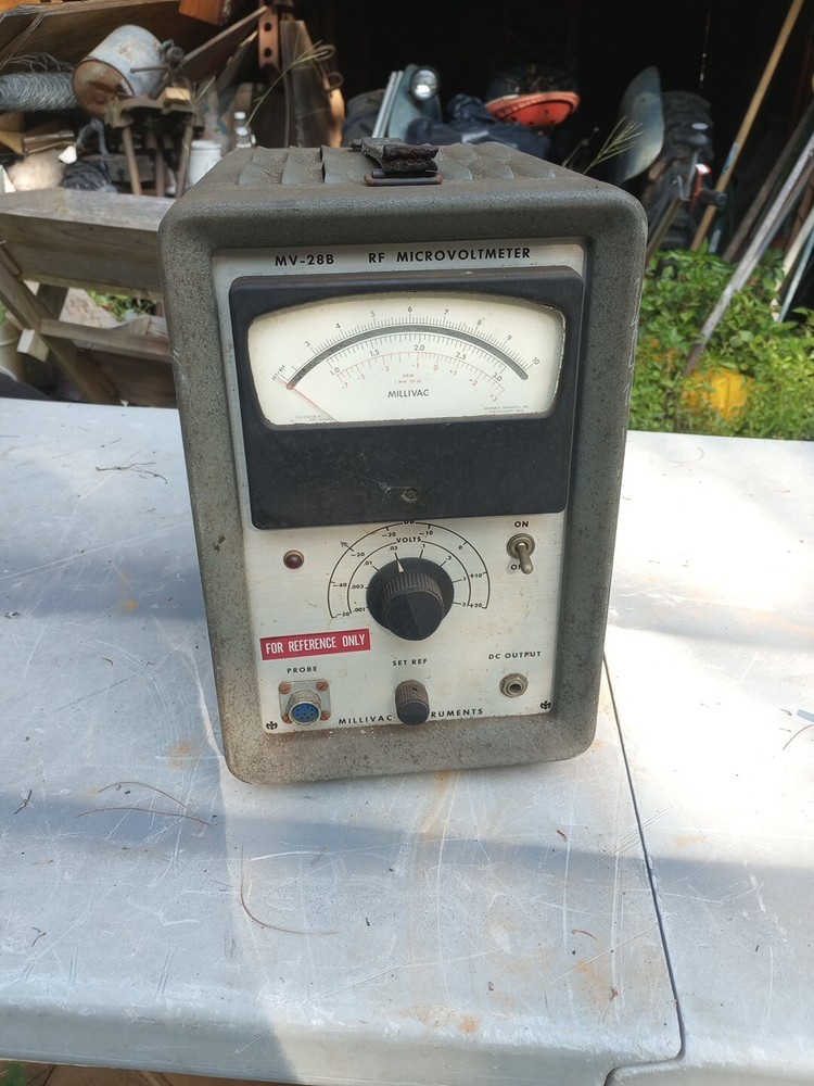 Millivac Mv-28b Micro voltmeter