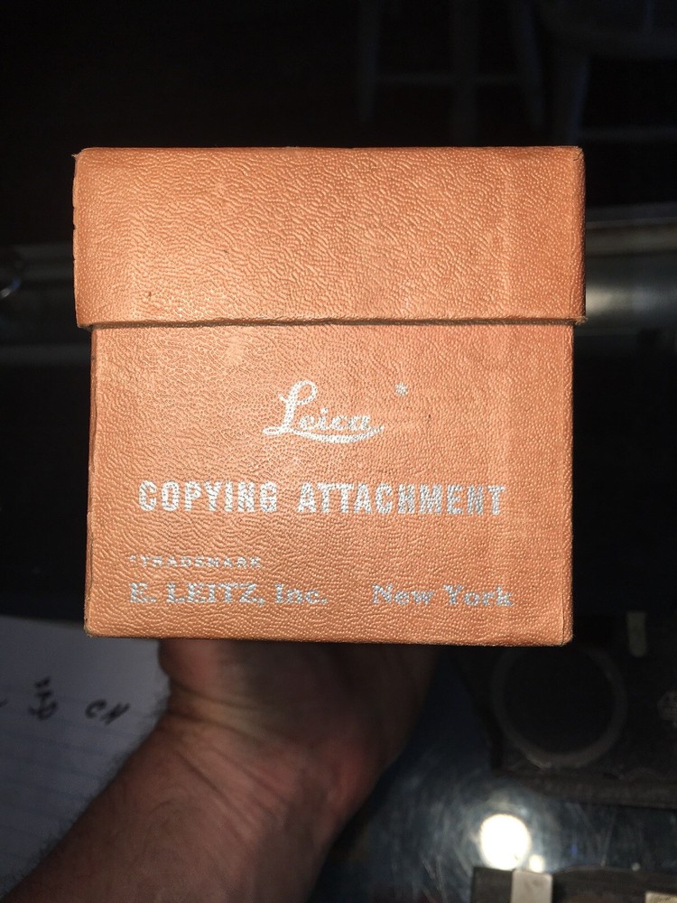 Leica Copy Attchment Set Of Two